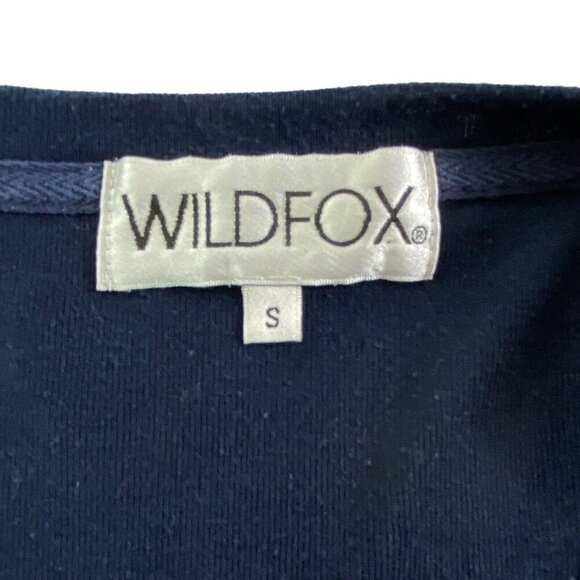 WILDFOX Stars Sailor Rope Nautical Pullover Long Sleeve Top Blue S 22-12 - Picture 7 of 15